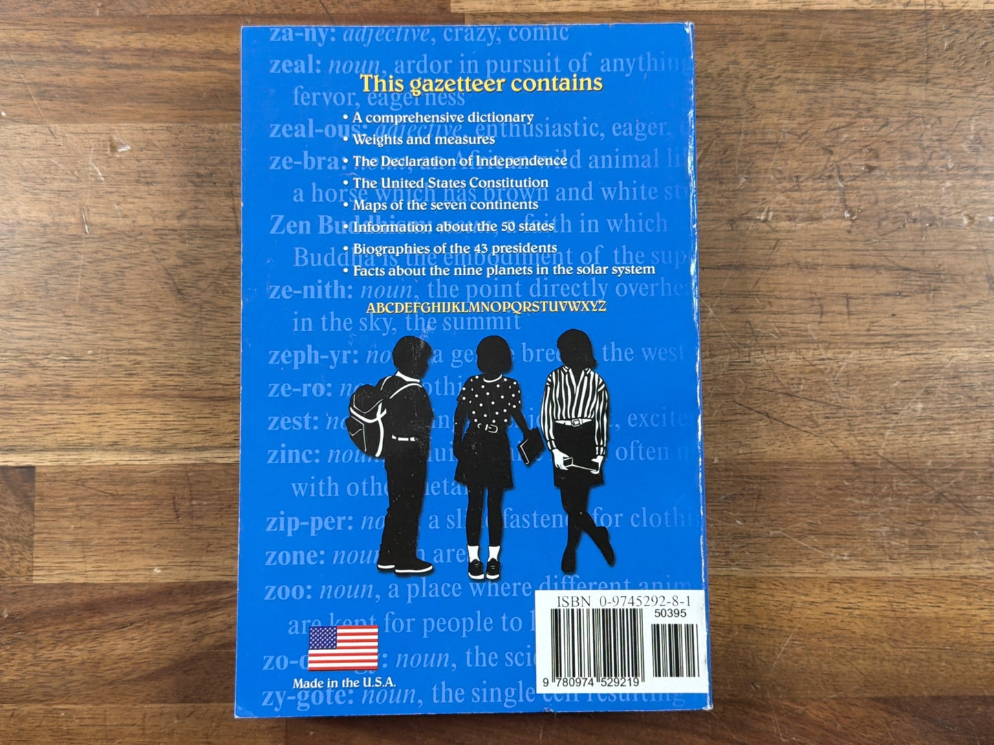 A Student's Dictionary - Homeschool Gazetteer Reference