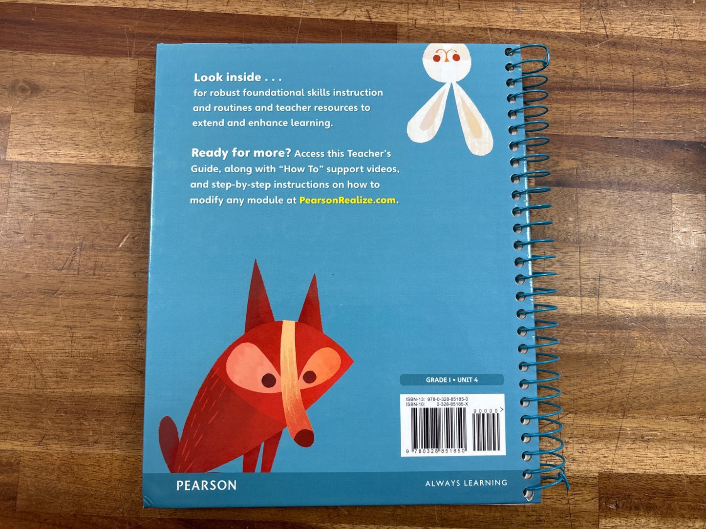 ReadyGEN Grade 1 Unit 4 Teacher's Guide Pearson