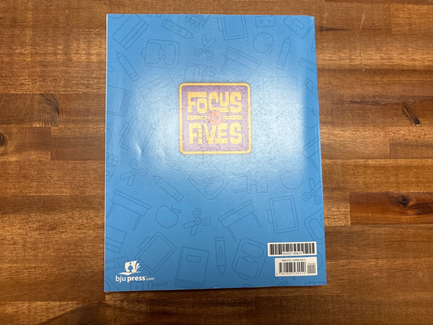 BJU Press Focus on Fives Phonics Practice 4th Edition