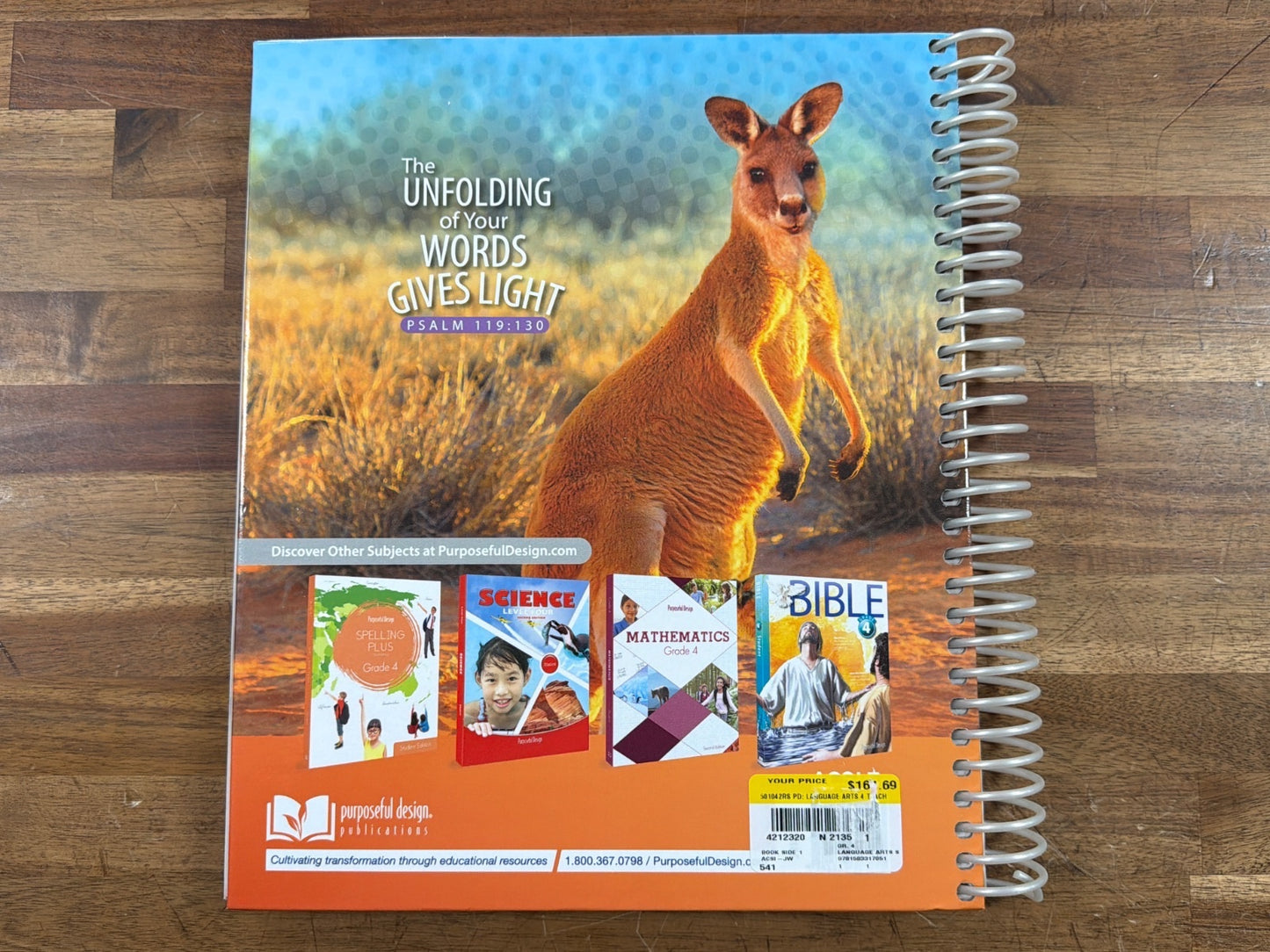 Purposeful Design Language Arts Grade 4 Teacher Edition