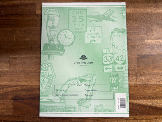 Christian Light Education Mathematics 409 LightUnit Grade 4