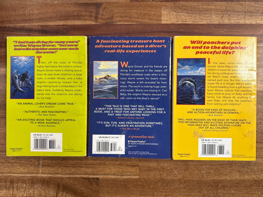 Dolphin Adventure, Treasure, Freedom Set by Wayne Grover