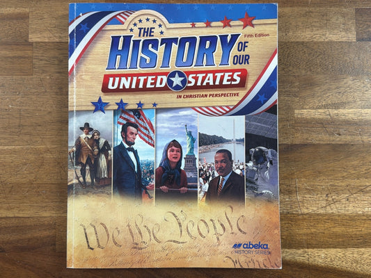 Abeka History of Our United States 5th Ed & 50 States Set