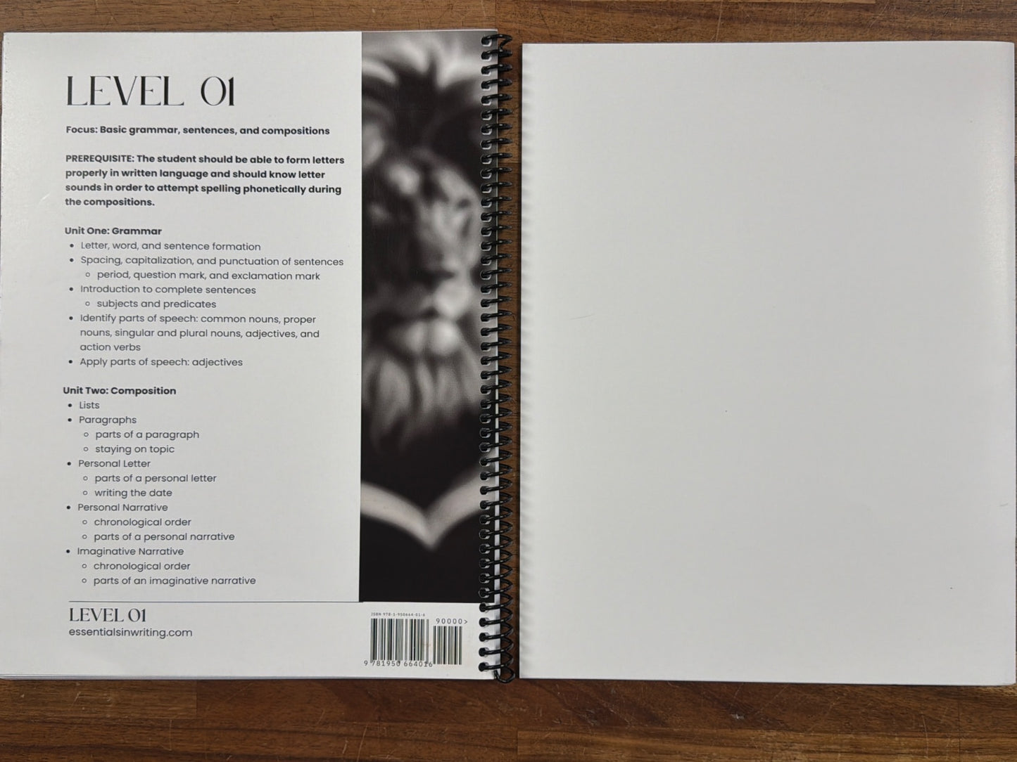 Essentials in Writing Level 1 2nd Edition Student & Teacher Set