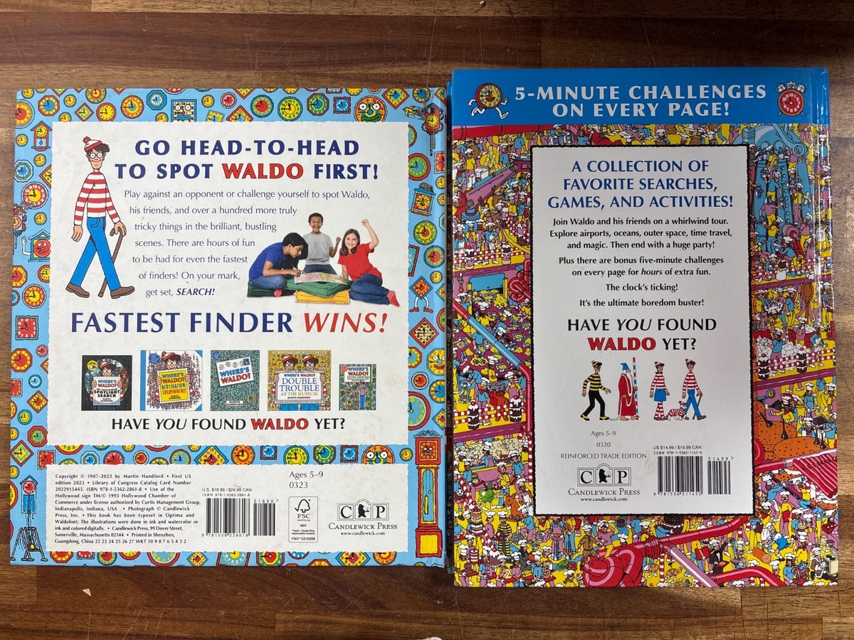 Where's Waldo? Speed Search & Boredom Buster Book Set — photo 2 of 2