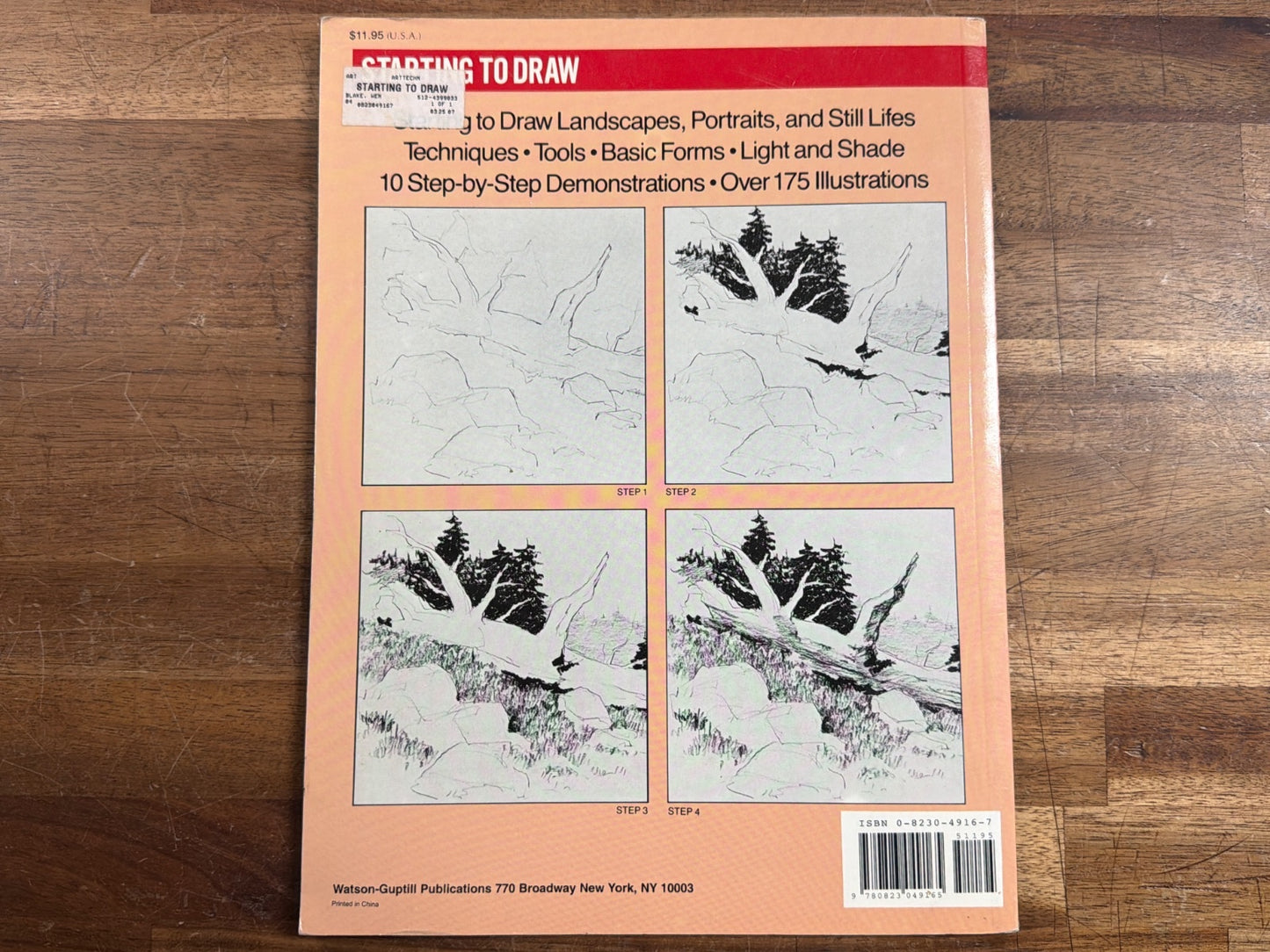 Starting to Draw: Step-by-Step Art Instruction Book