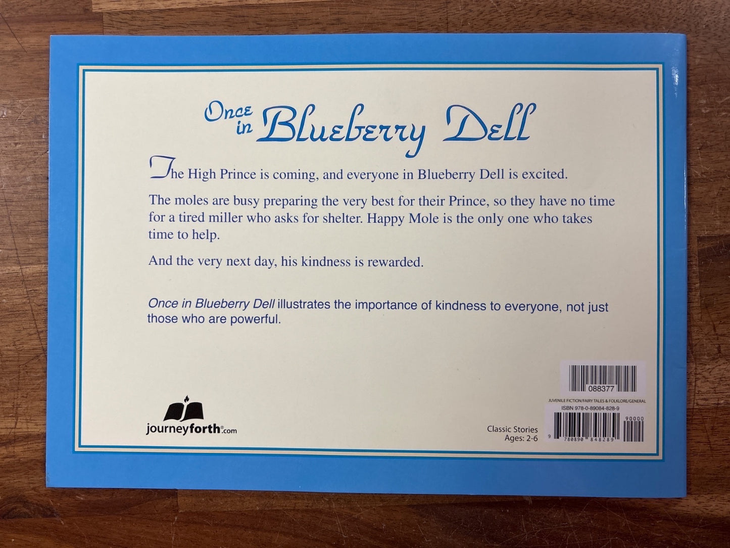 Once in Blueberry Dell - Dawn L. Watkins JourneyForth