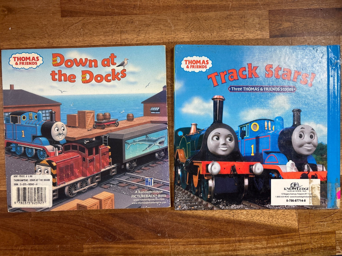 Thomas & Friends: Down at the Docks & Track Stars! Book Set — photo 2 of 2