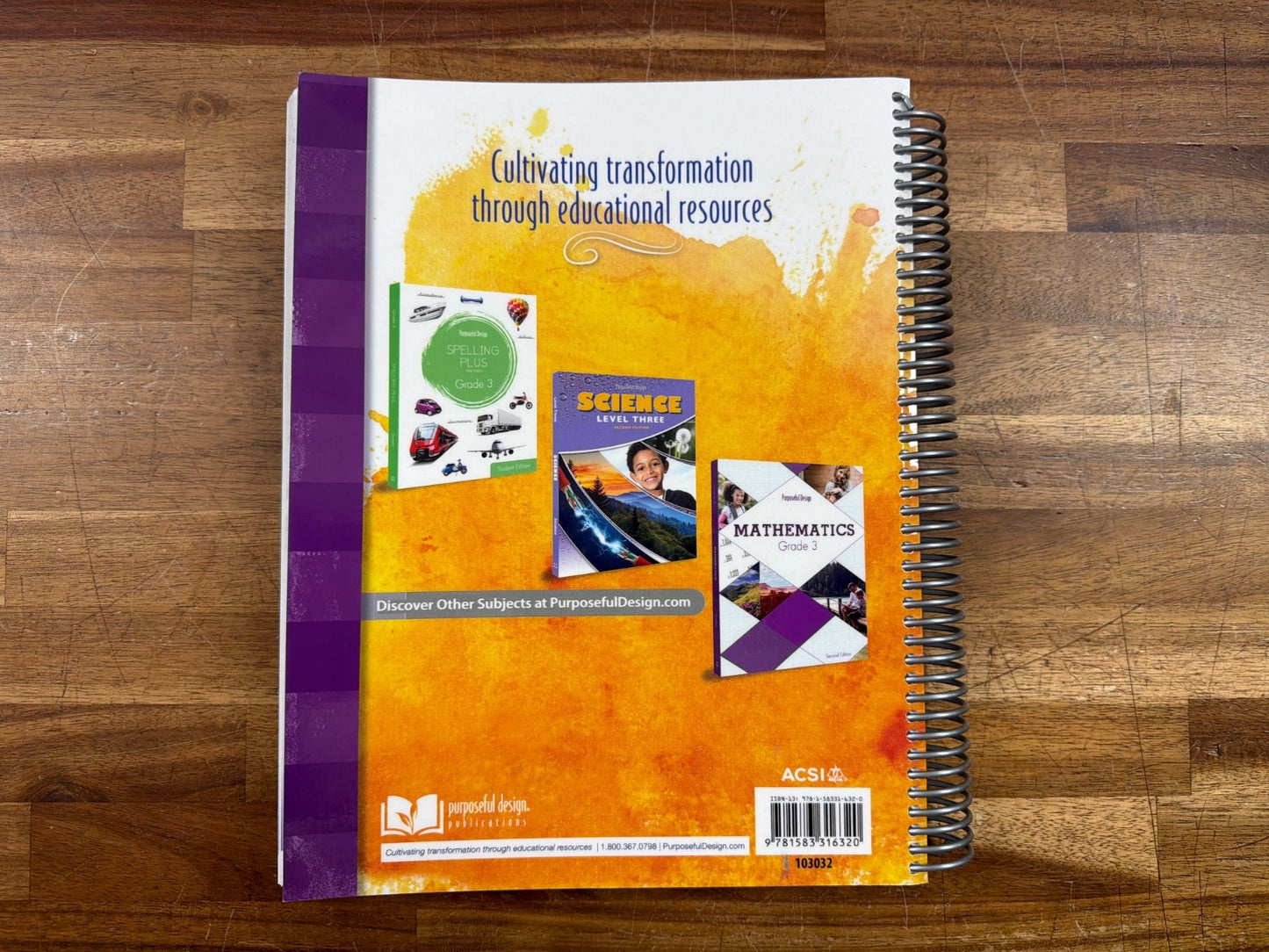 Purposeful Design Bible Grade 3 Teacher Edition