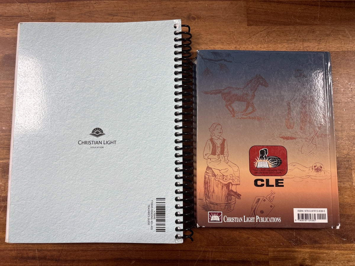 Christian Light Reading 4 Bridges Beyond Teacher Guide & Text — photo 2 of 2