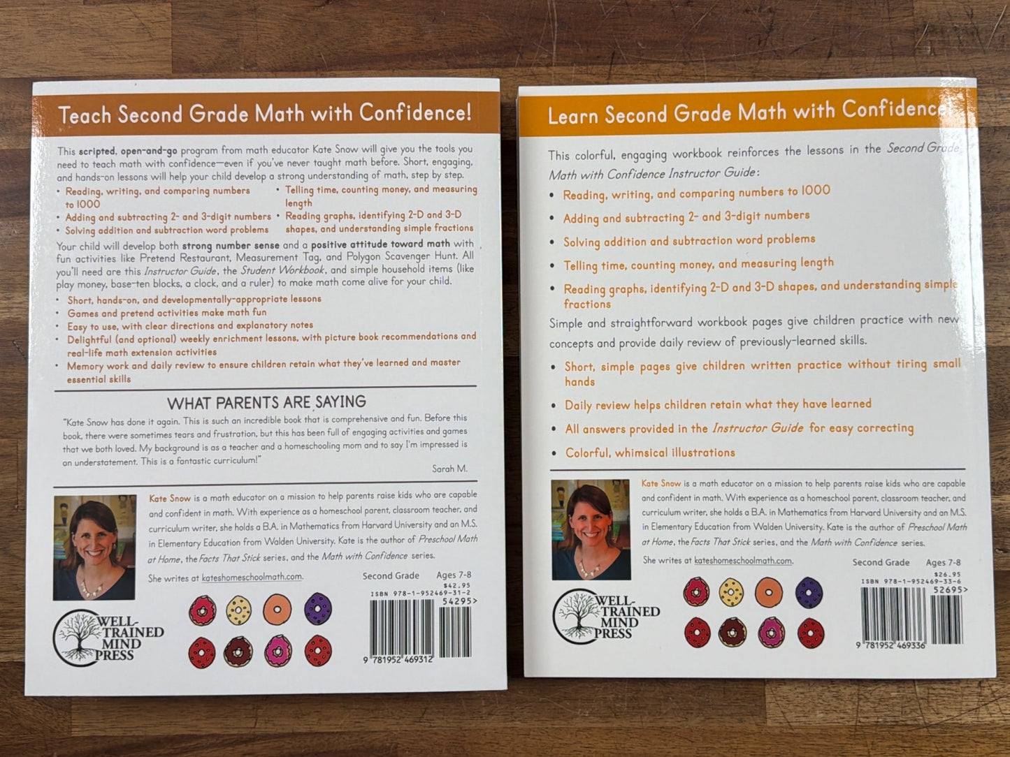 Math with Confidence Second Grade Instructor Guide & Workbook