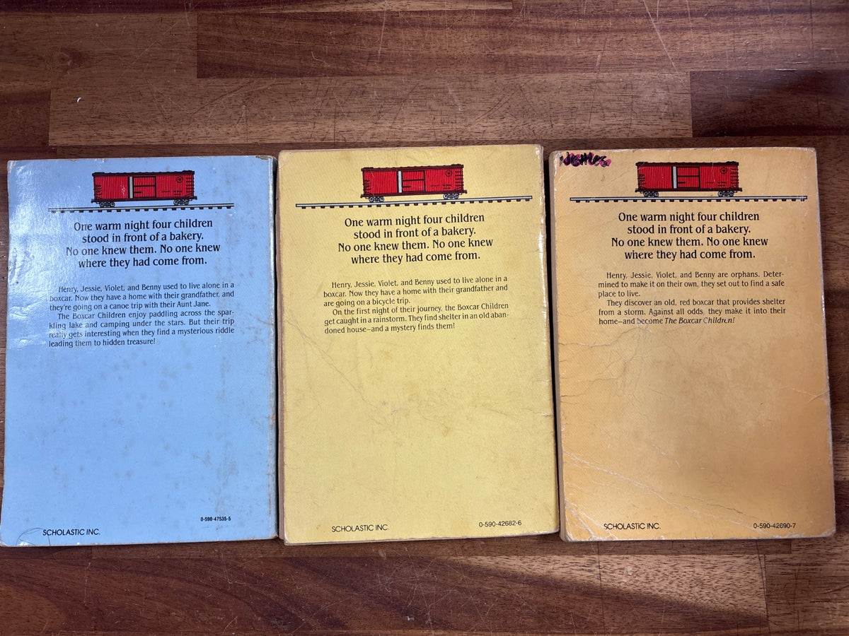 Boxcar Children Books #1, #15, #40 Paperback Set — photo 2 of 2