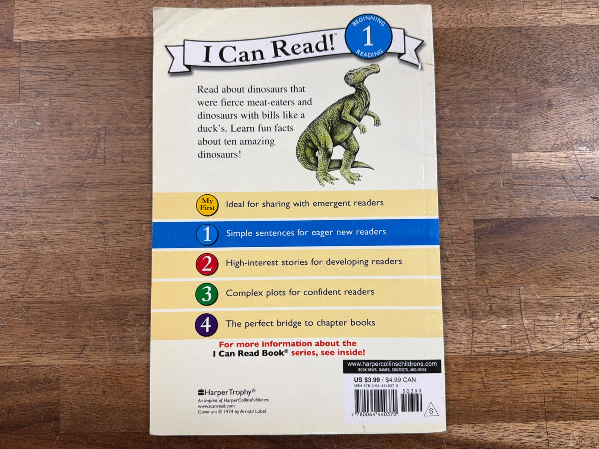 Dinosaur Time - I Can Read Level 1 by Peggy Parish
