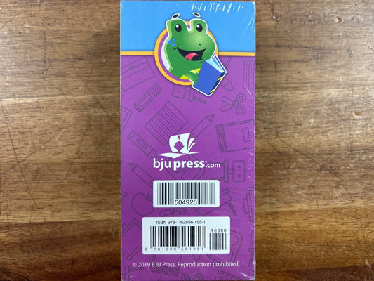 BJU Press Focus on Fives Phonics & Review Cards 4th Edition