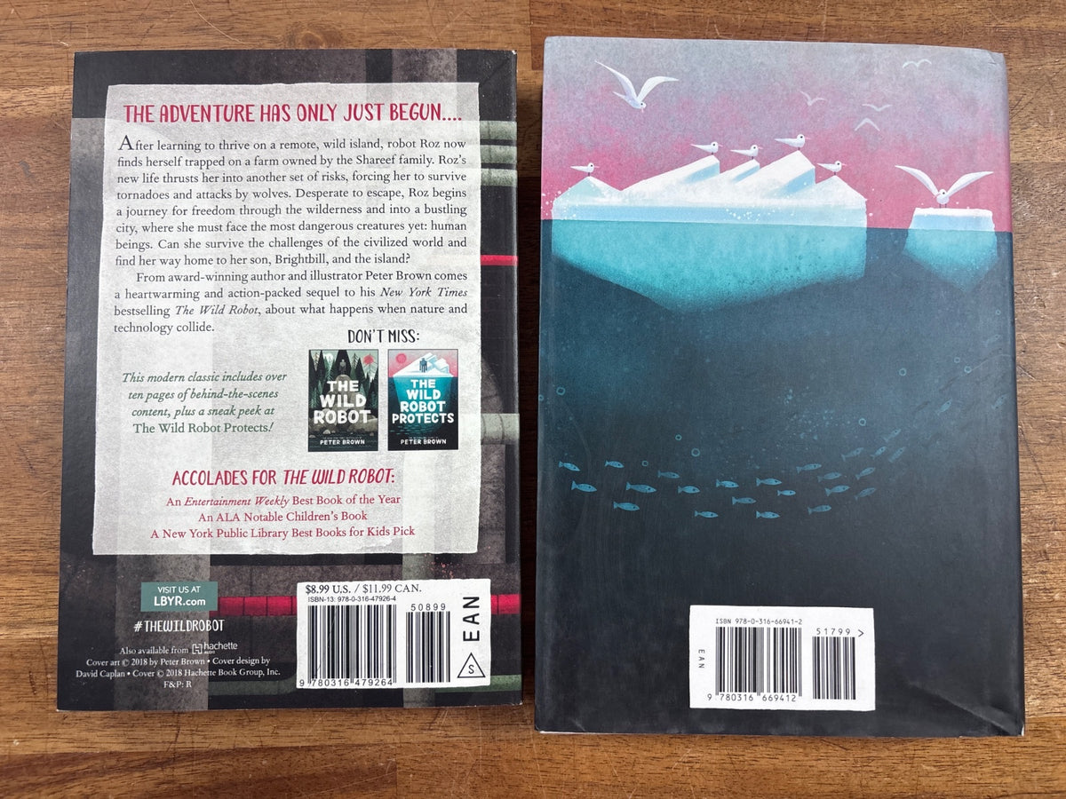 Wild Robot Escapes & Protects Set by Peter Brown Hardcover — photo 2 of 2