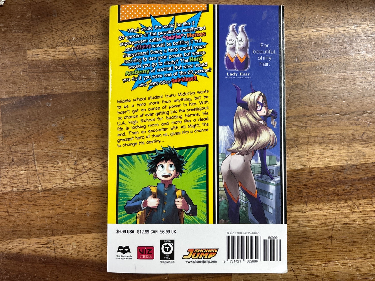 My Hero Academia Vol. 1 - Kohei Horikoshi Manga — photo 2 of 2