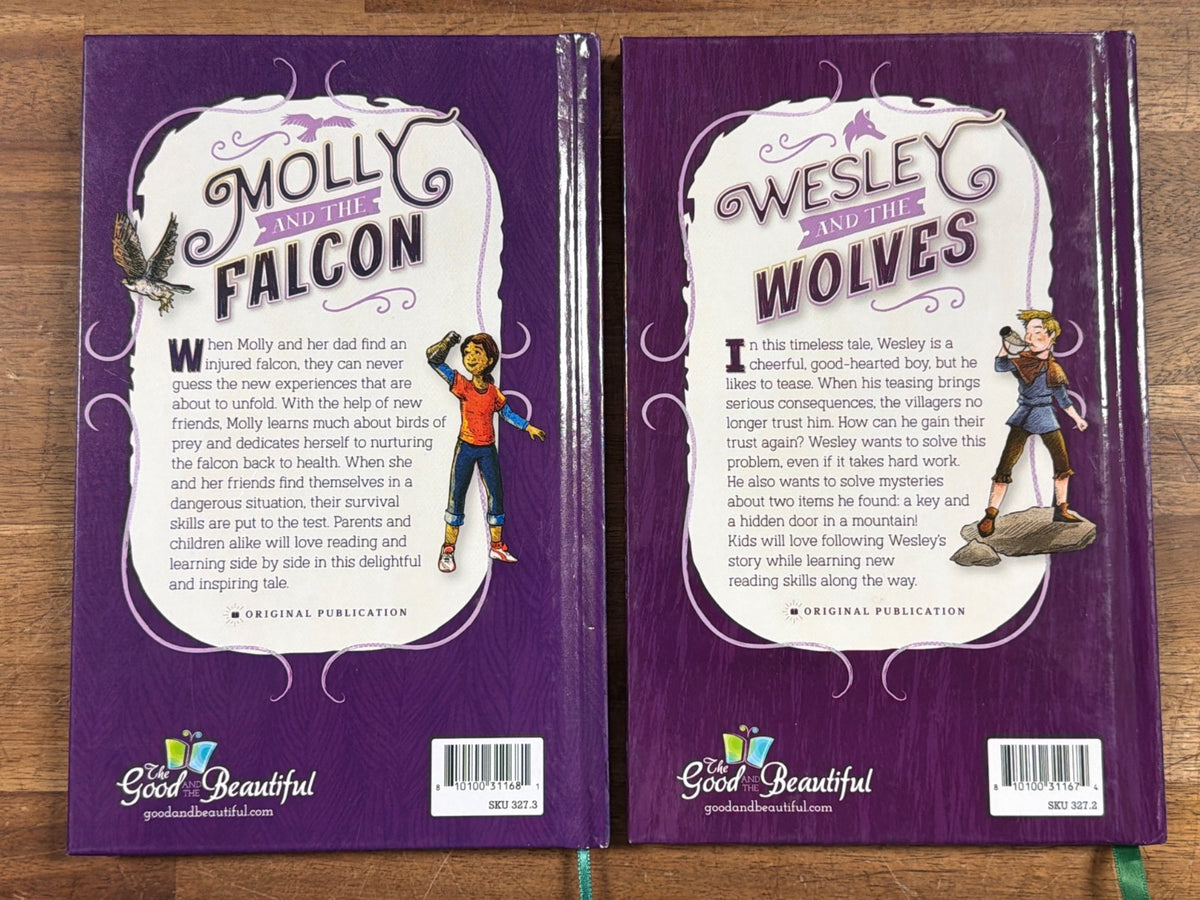 Good and the Beautiful Set: Molly & the Falcon, Wesley & the Wolv