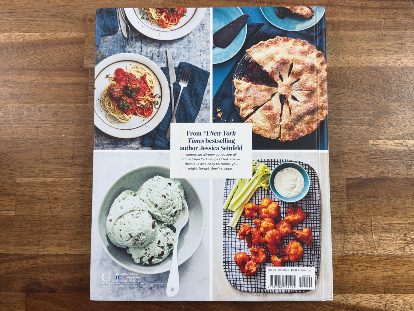 Vegan, at Times Cookbook by Jessica Seinfeld Hardcover