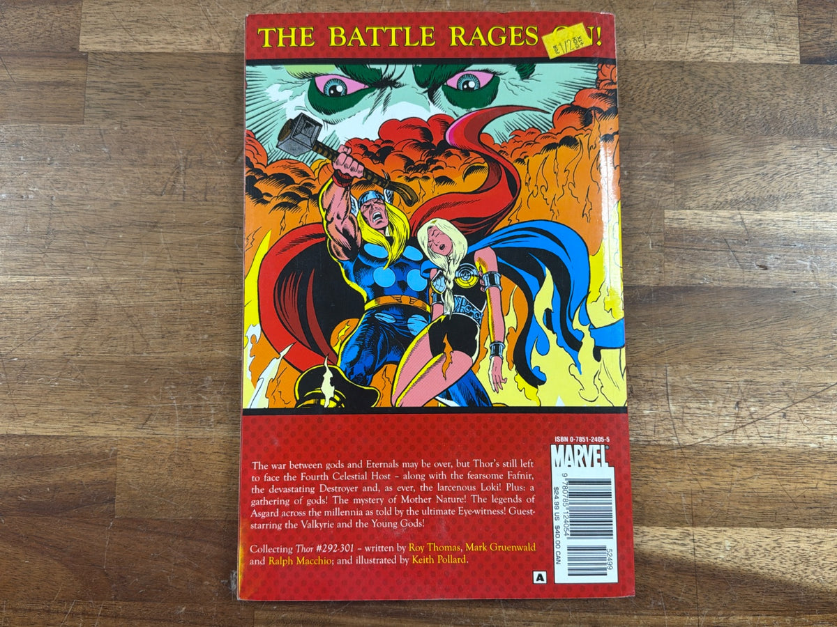 Marvel the Mighty Thor: the Eternals Saga TPB Comic