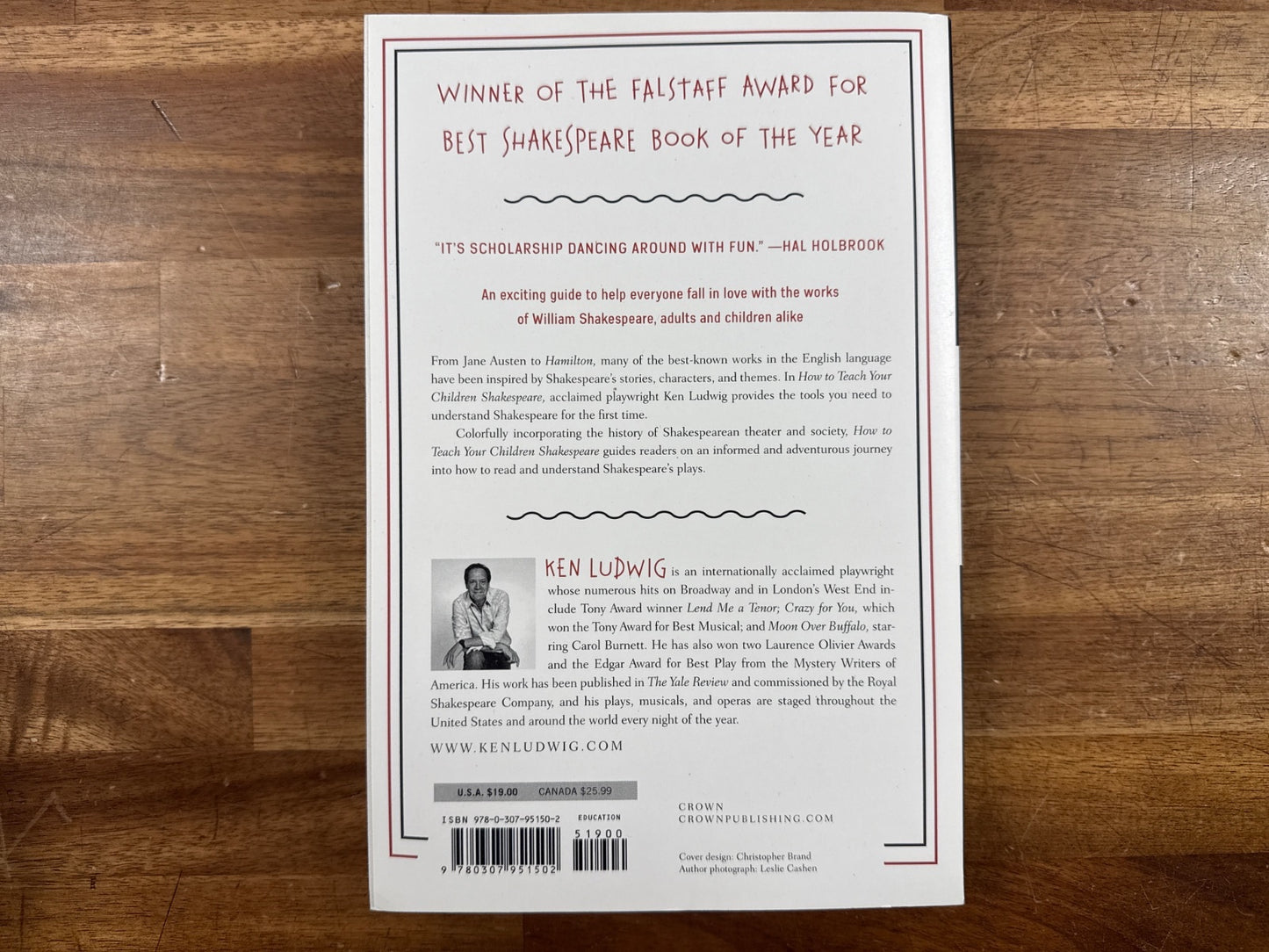 How to Teach Your Children Shakespeare - Ken Ludwig