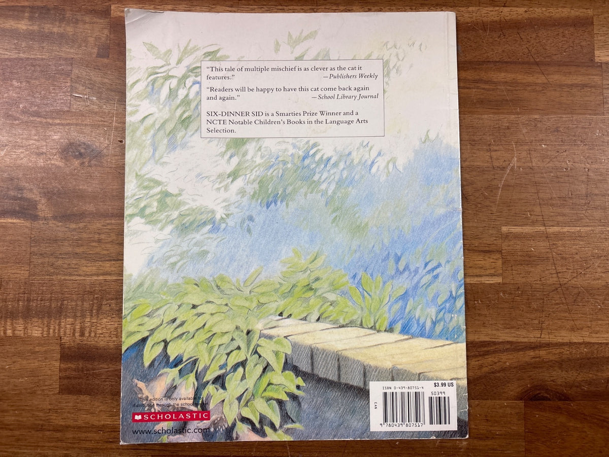 Six-Dinner Sid by Inga Moore Scholastic Paperback — photo 2 of 2