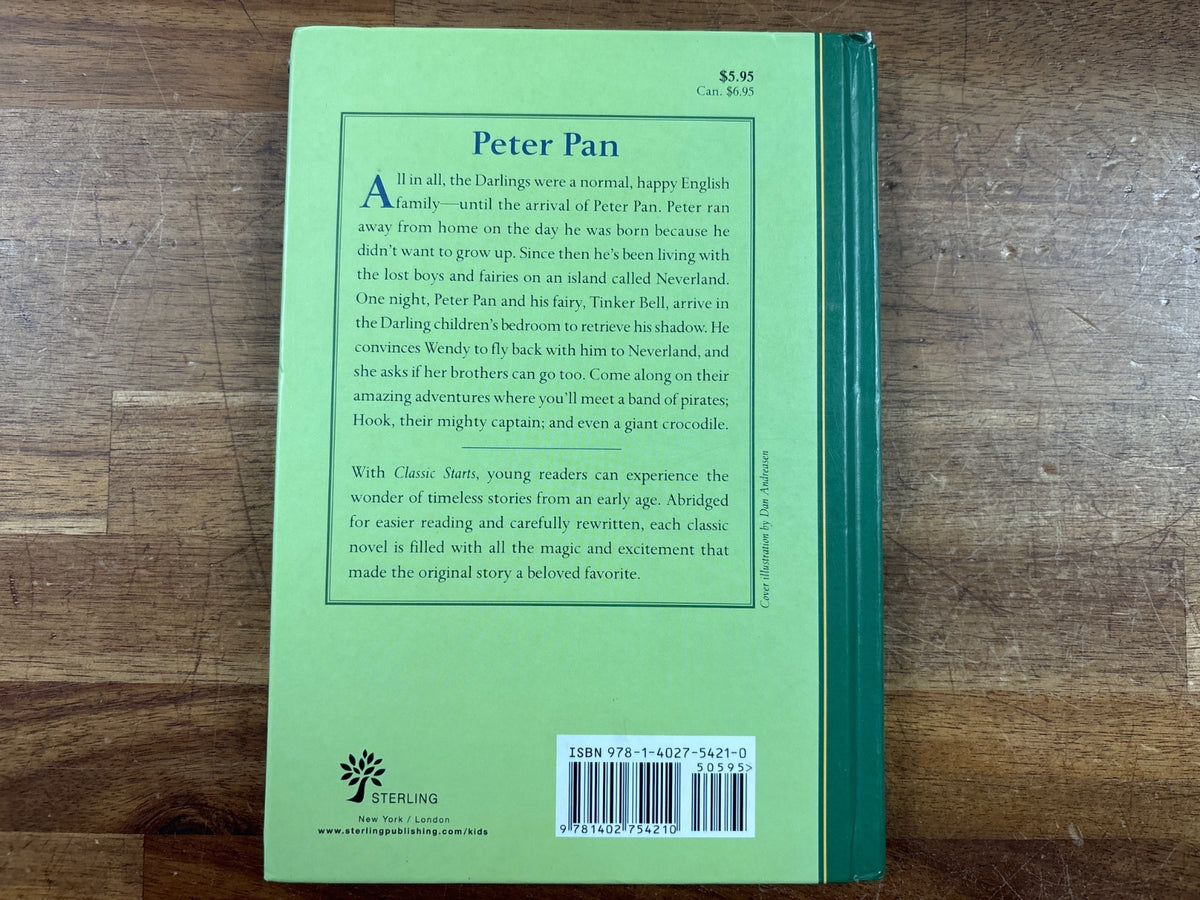Classic Starts: Peter Pan - Retold From J.M. Barrie Original — photo 2 of 2