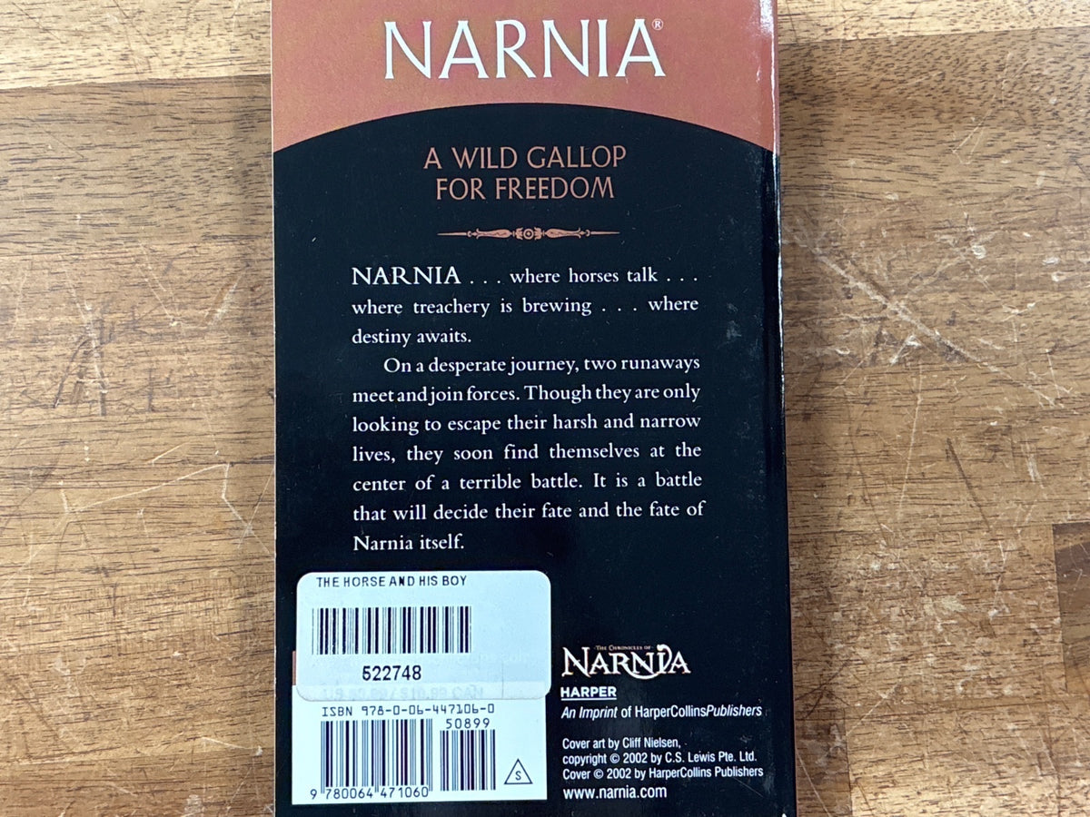 The Horse and His Boy - Chronicles of Narnia Paperback