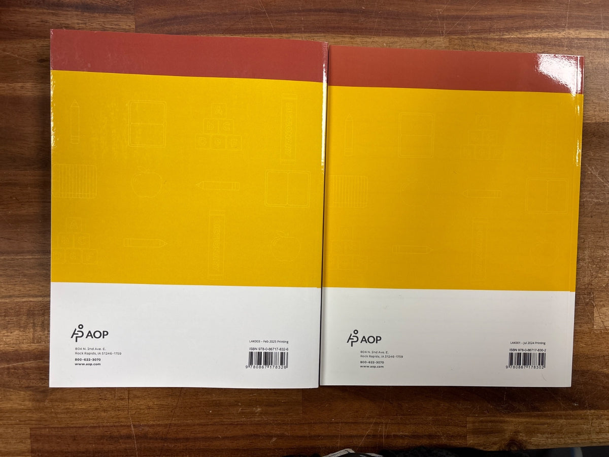 Lifepac Language Arts Kindergarten Teacher Guide & Student Book — photo 2 of 2