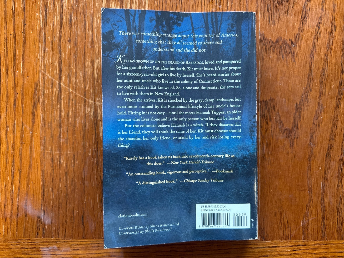 The Witch of Blackbird Pond by Elizabeth George Speare