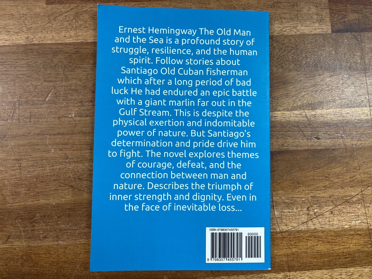 The Old Man and the Sea by Ernest Hemingway Paperback — photo 2 of 2