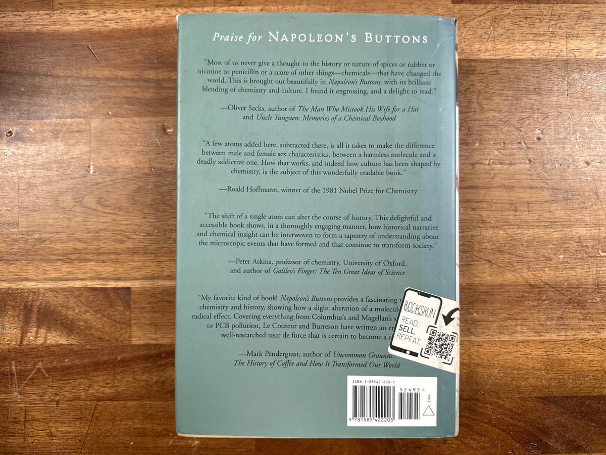 Napoleon's Buttons: How 17 Molecules Changed History