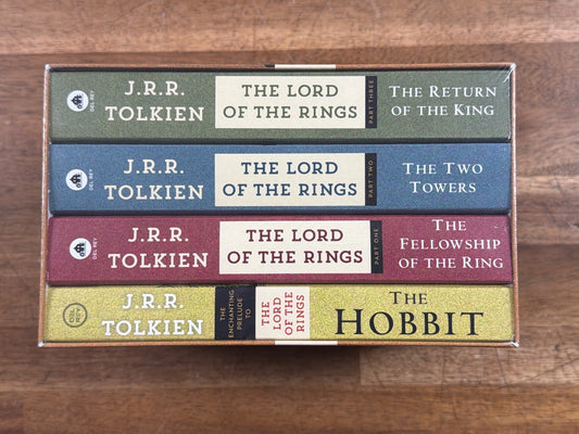 J.R.R. Tolkien Hobbit & Lord of the Rings Box Set (NEW)