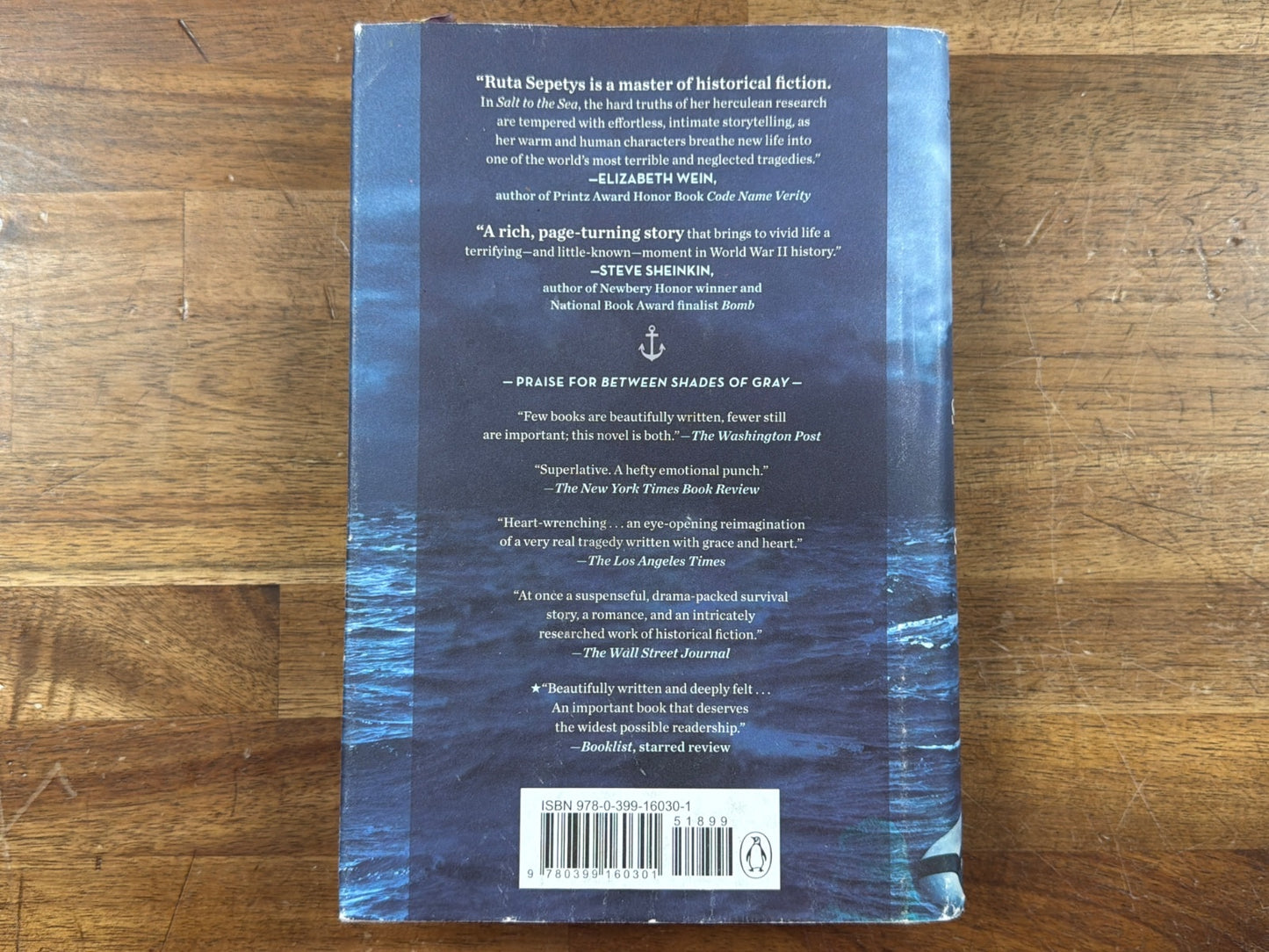 Salt to the Sea by Ruta Sepetys - Paperback Novel