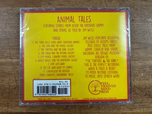 Animal Tales CD by Jim Weiss - Aesop's Fables Audio