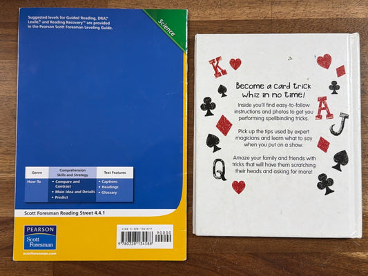 Tricks to Doing Magic & Card Tricks Instruction Books Bundle