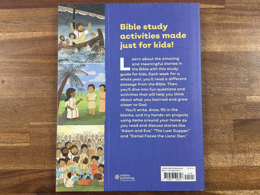 Bible Study Workbook for Kids by Jenny Ingram