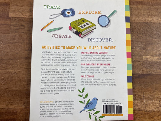 Exploring Nature Activity Book for Kids by Kim Andrews