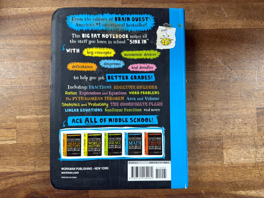 Everything You Need to Ace Math in One Big Fat Notebook