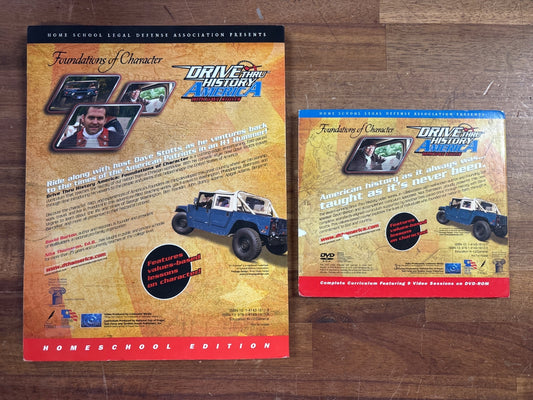 Drive Thru History America Foundations of Character Book & DVD — photo 2 of 4
