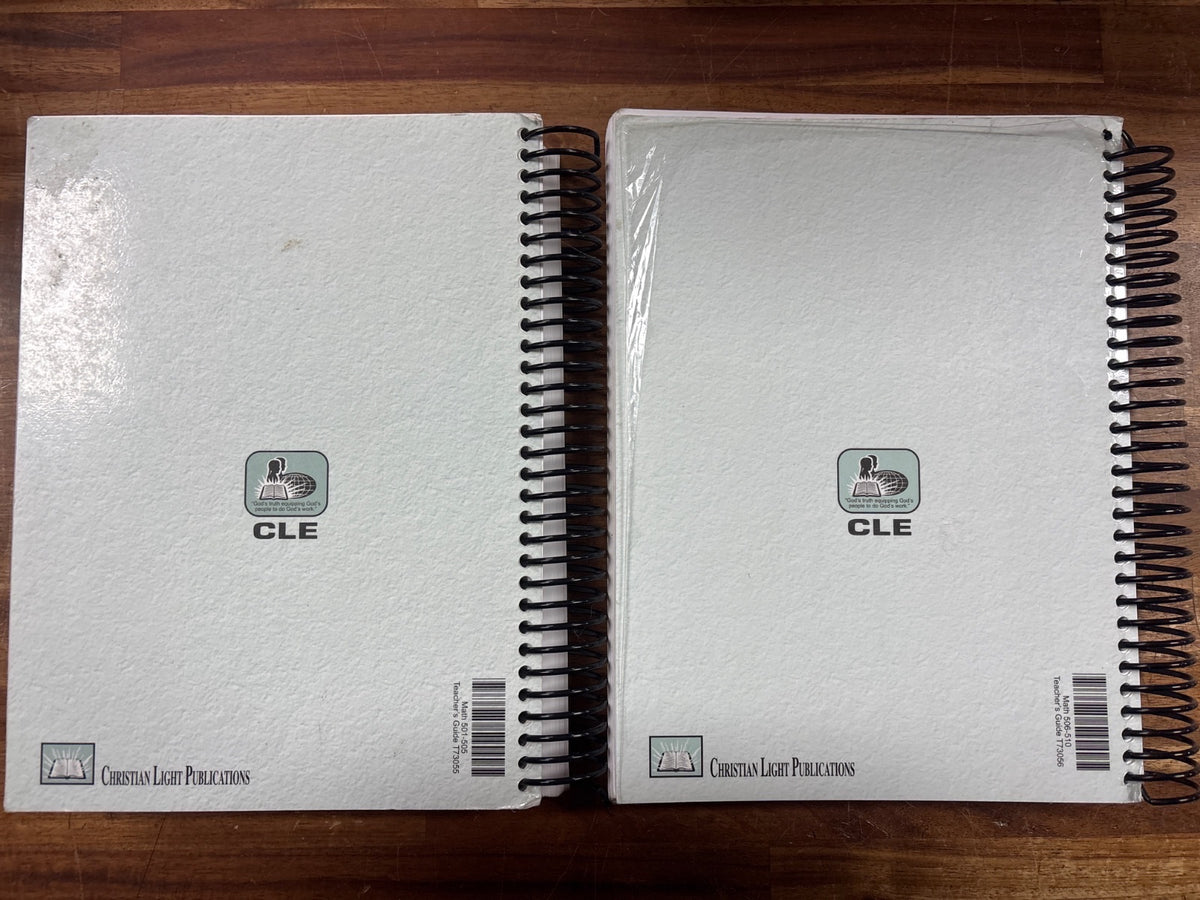 CLE Mathematics 5 Teacher's Guide Set 501-510 Sunrise Ed — photo 2 of 2