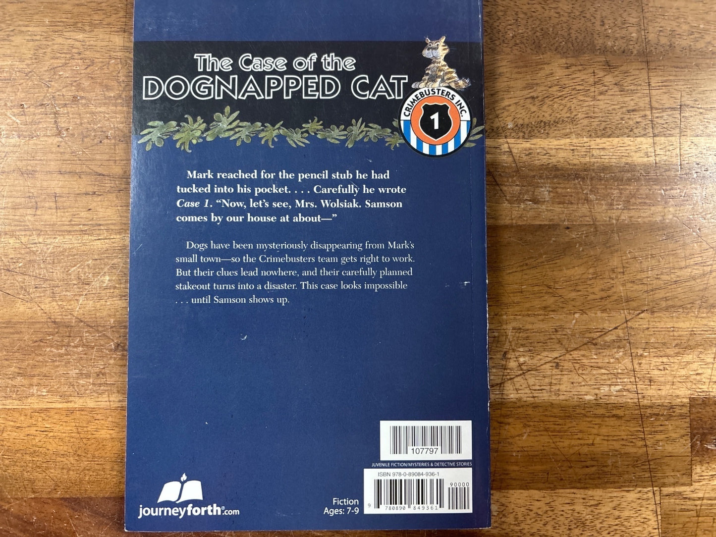 The Case of the Dognapped Cat - Crimebusters Inc. #1