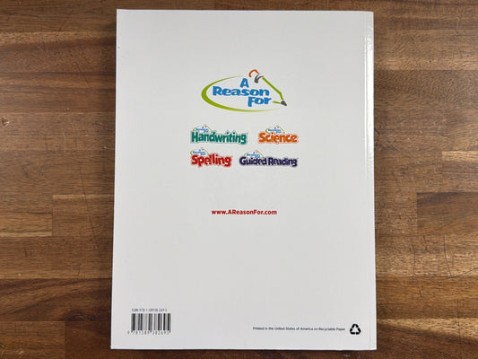 A Reason for Spelling Level F Teacher Guidebook
