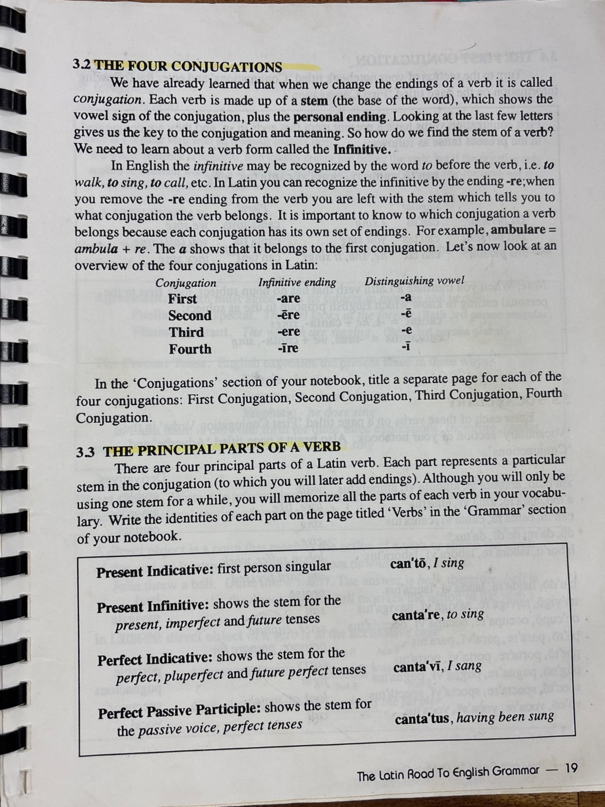 The Latin Road to English Grammar Curriculum Set Vol 1-3