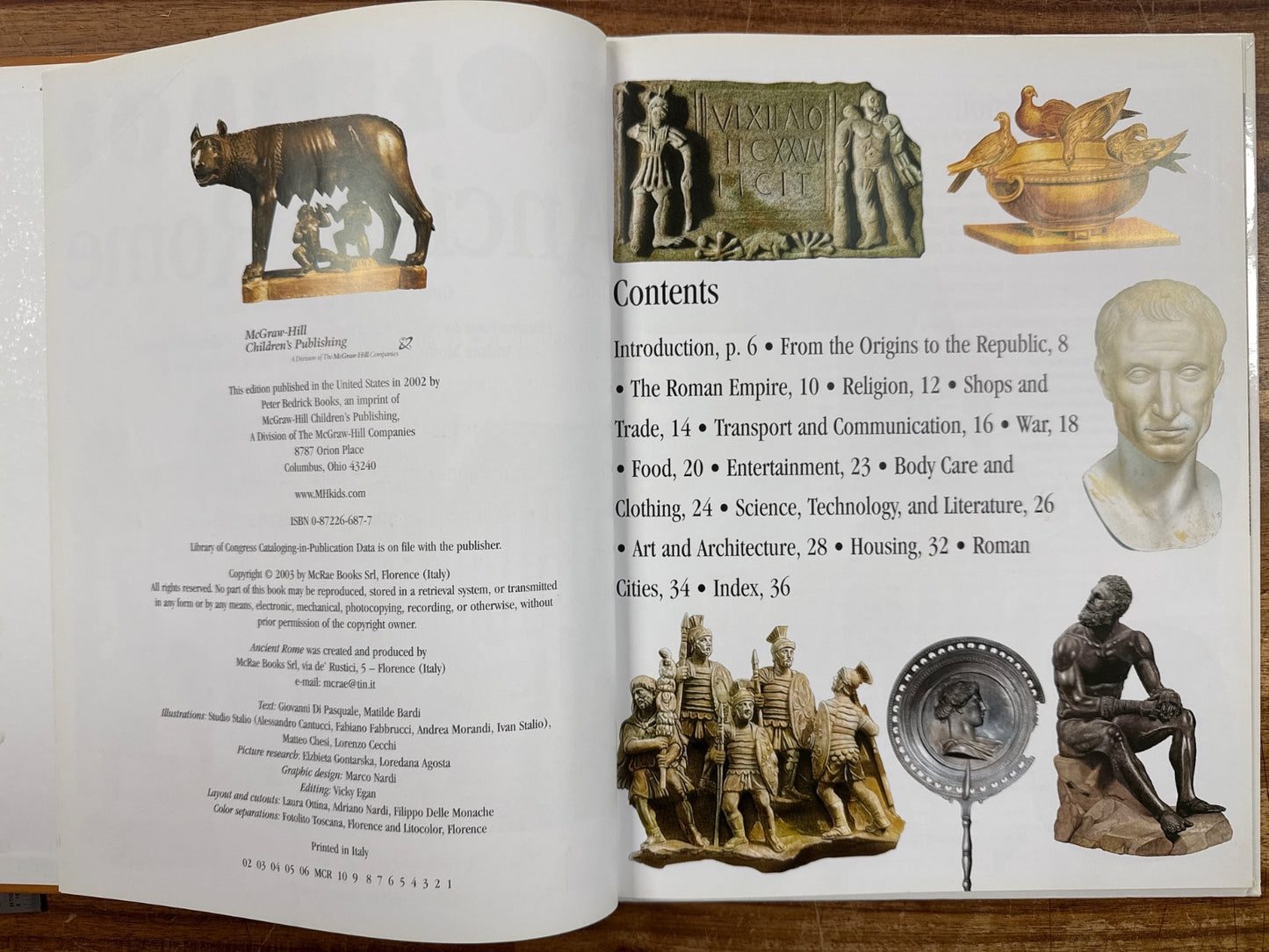 Ancient Rome: Art and Civilization - McGraw-Hill Hardcover