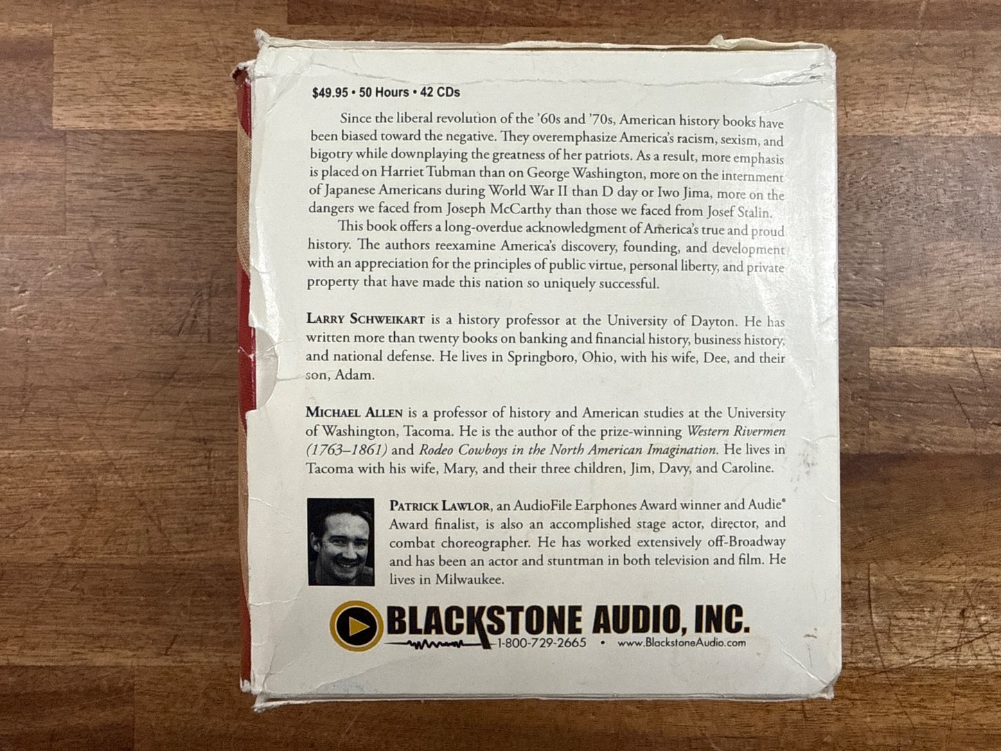 A Patriot's History of the United States Audiobook 42 CDs