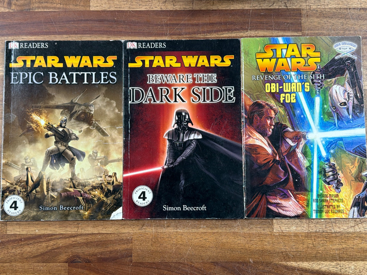 DK Star Wars Leveled Readers LOT of 9