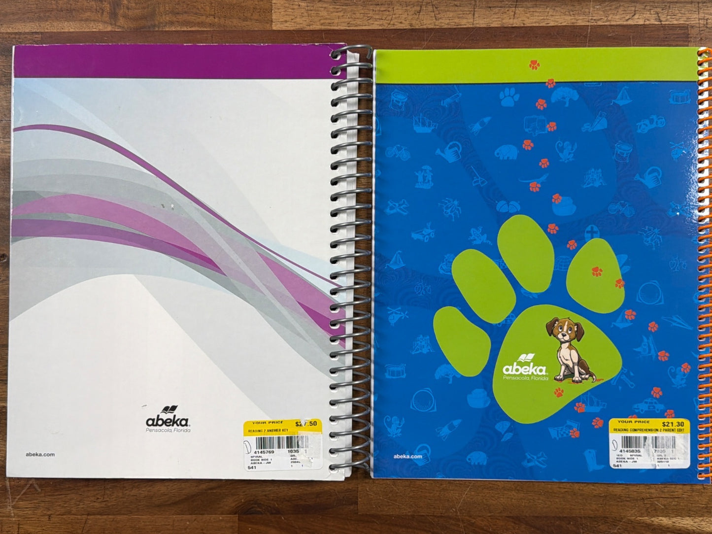 Abeka Homeschool Language Arts 2 Curriculum Lesson Plans Set
