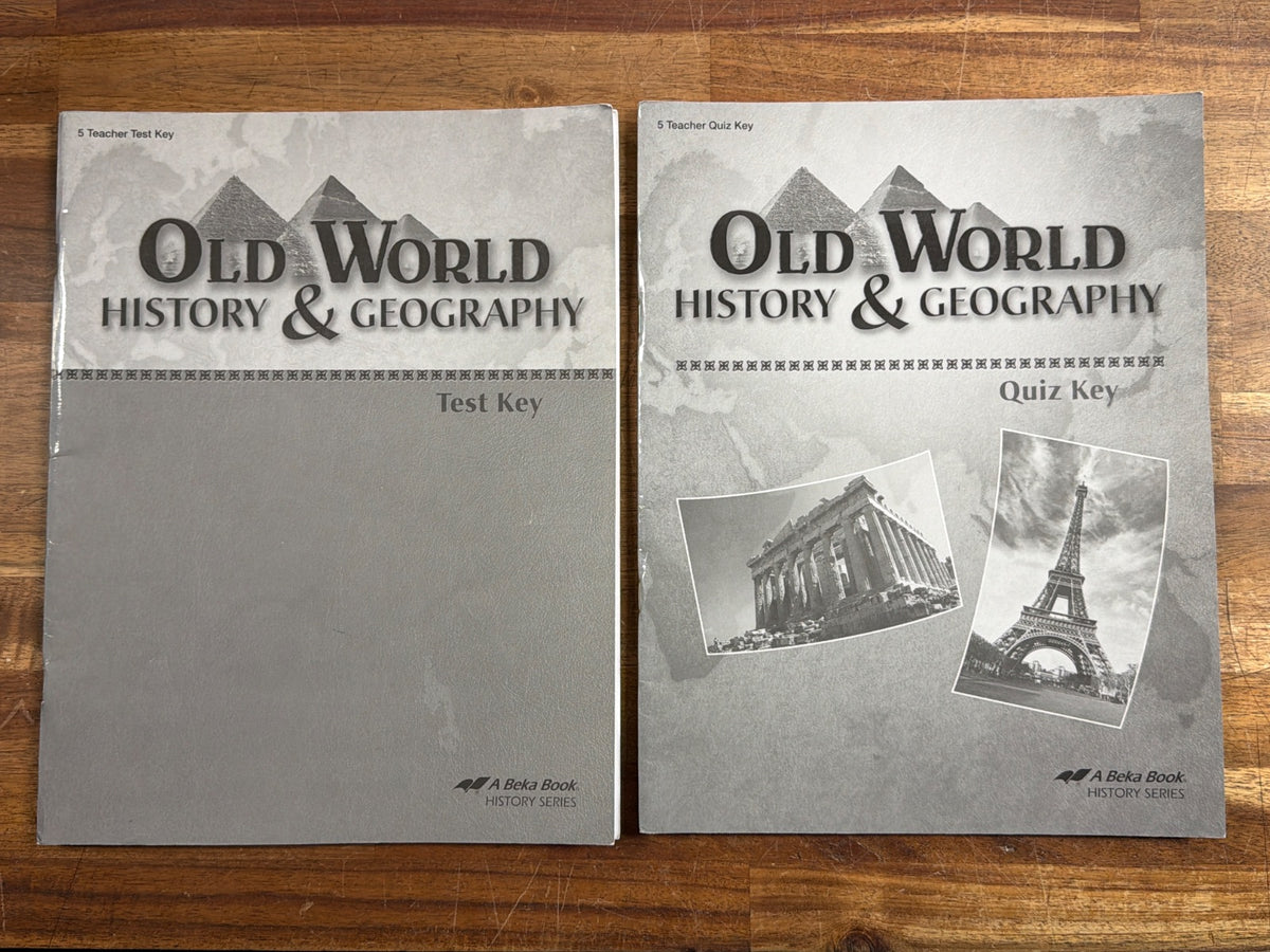 Abeka Old World History & Geography 5 Curriculum Set 4th Ed — photo 5 of 5