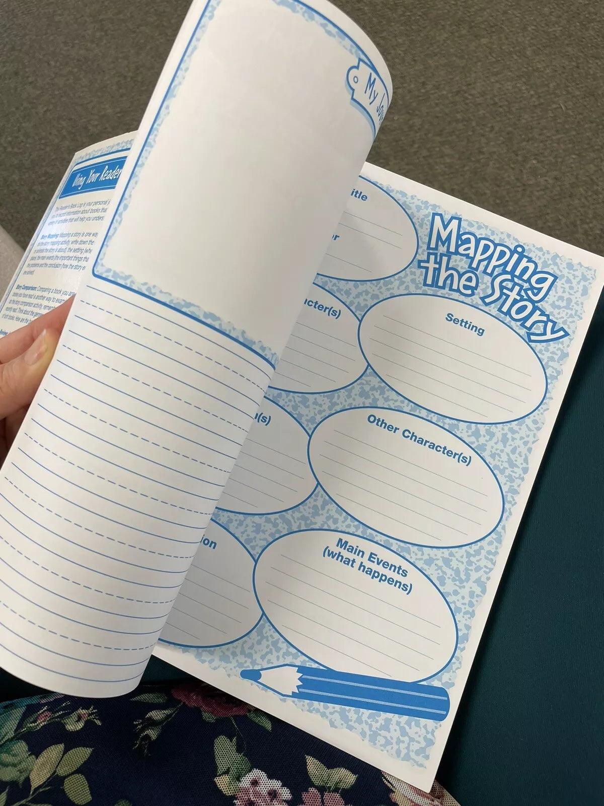 Lakeshore Learning: Readers Book Log For Young Readers with Activities and Stickers