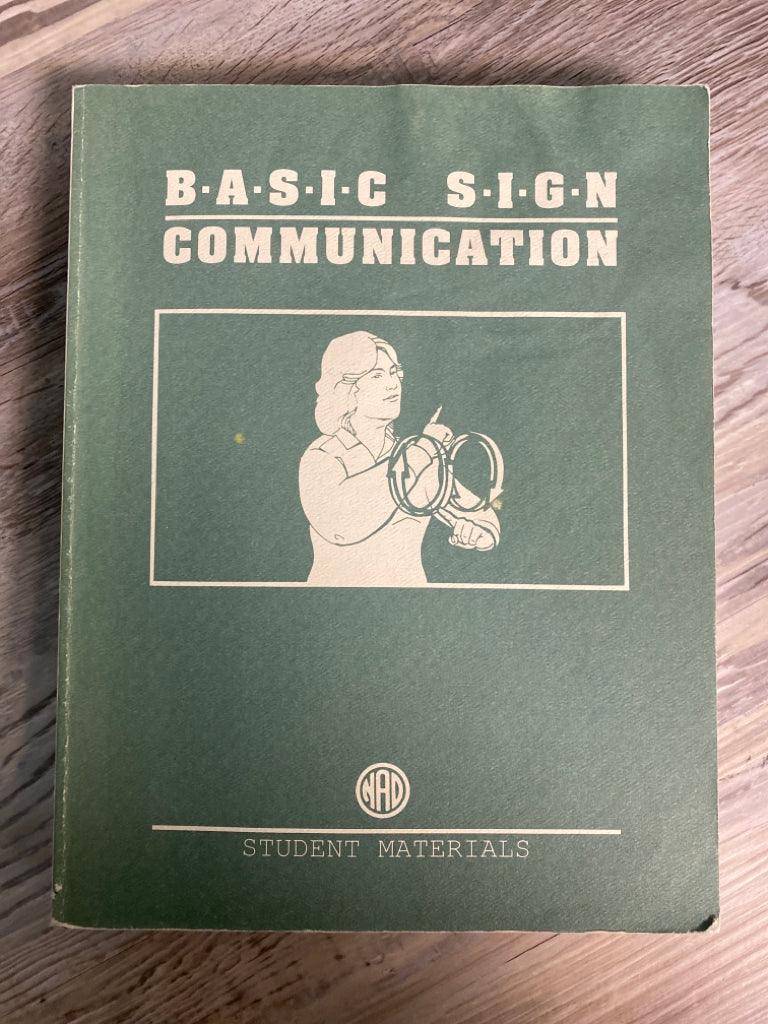 Basic Sign Communication Student Materials